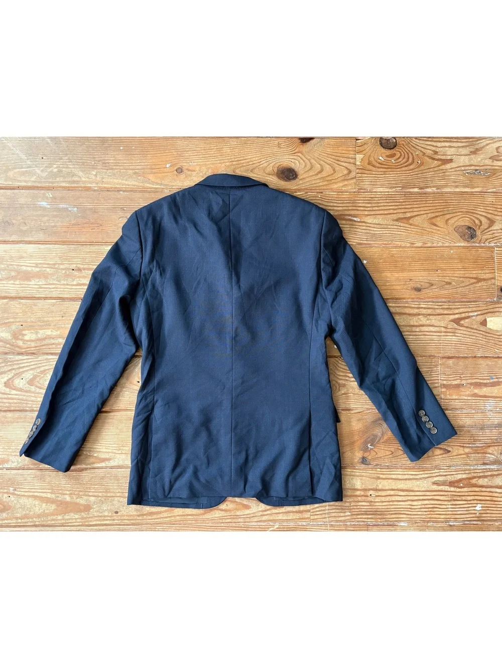 J.Crew Ludlow Thompson Wool Blazer Men’s 36S Navy Blue Two Button